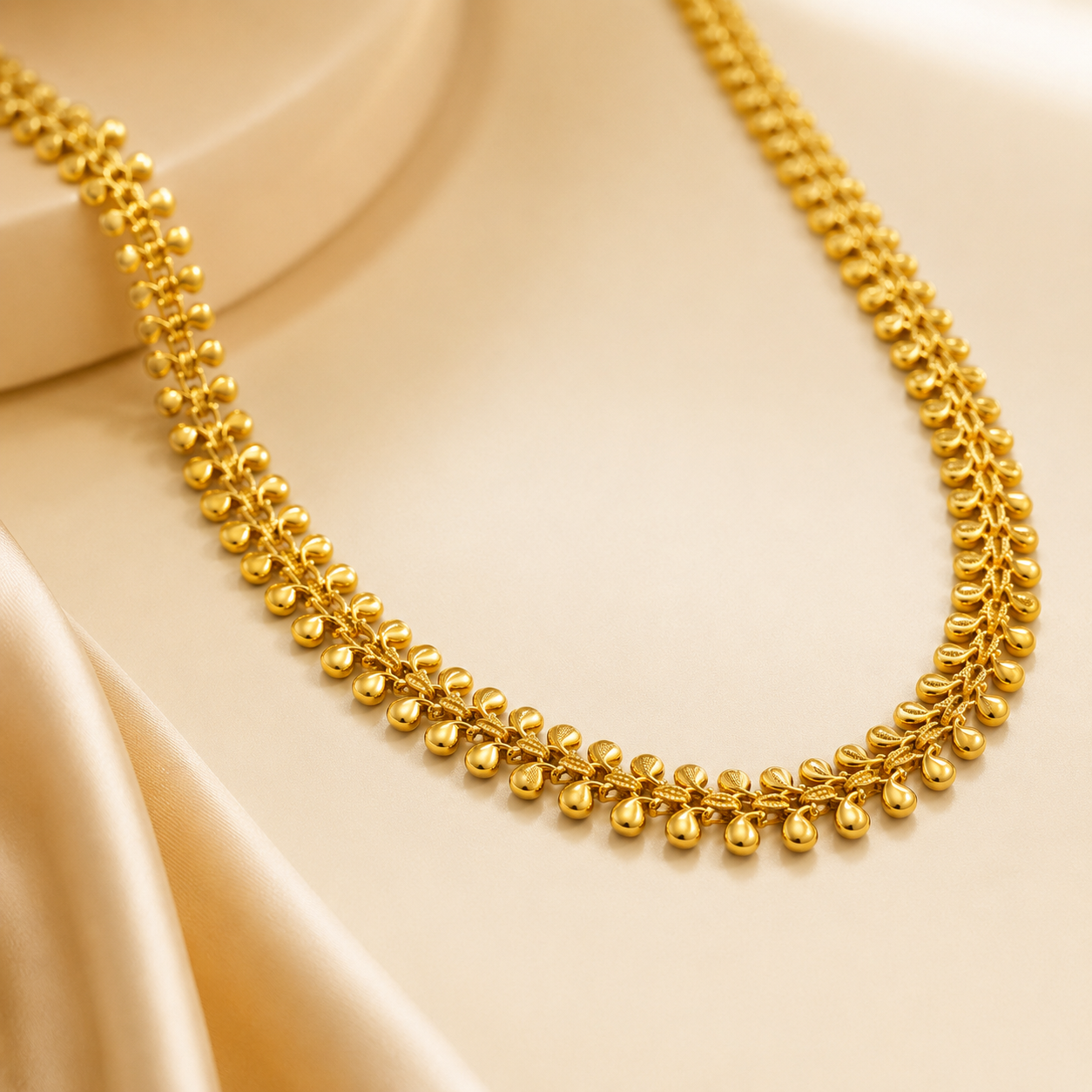 Gold Plated Long Necklace for Women