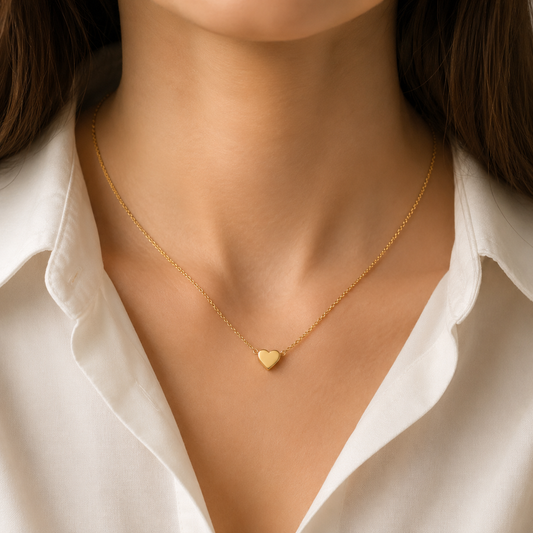 Elegant Heart Pendant Necklace for Women