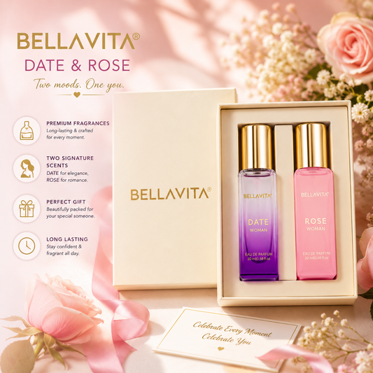Bella Vita Luxury DATE Woman + ROSE Woman Perfume