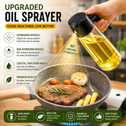 Glass Oil Spray Dispenser Cooking ( 200ml )