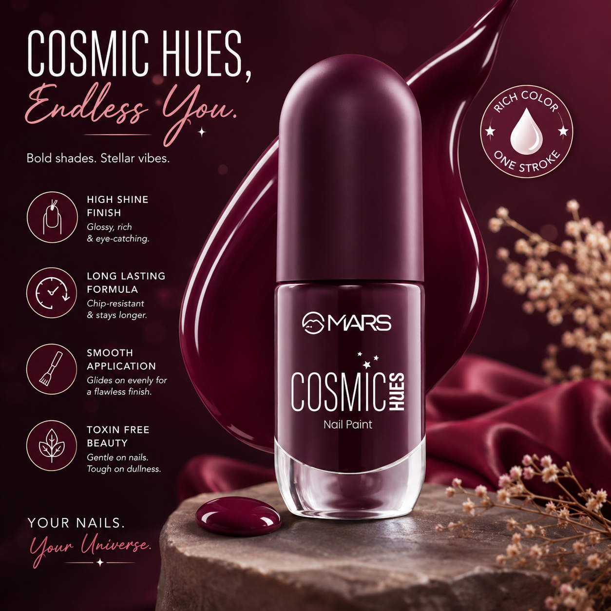 MARS Cosmic Hue Nail Paint (10.0 ml)