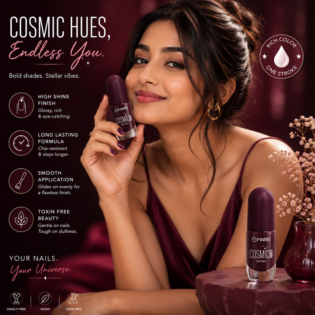 MARS Cosmic Hue Nail Paint (10.0 ml)