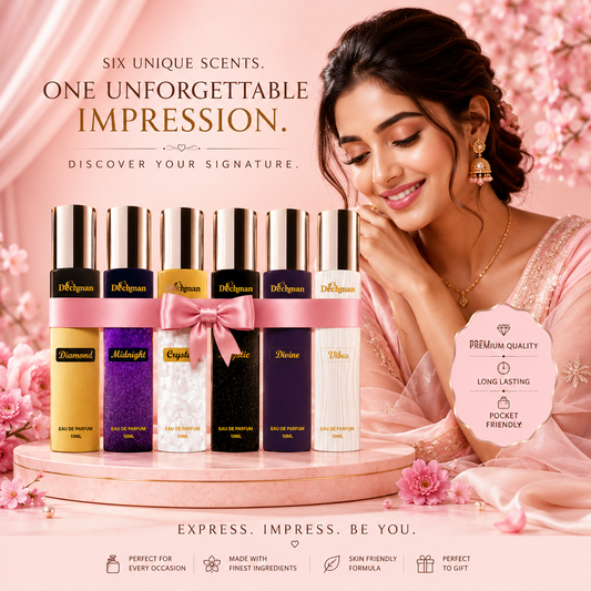 DUCHMAN Romantic Luxurious perfume pack of 6