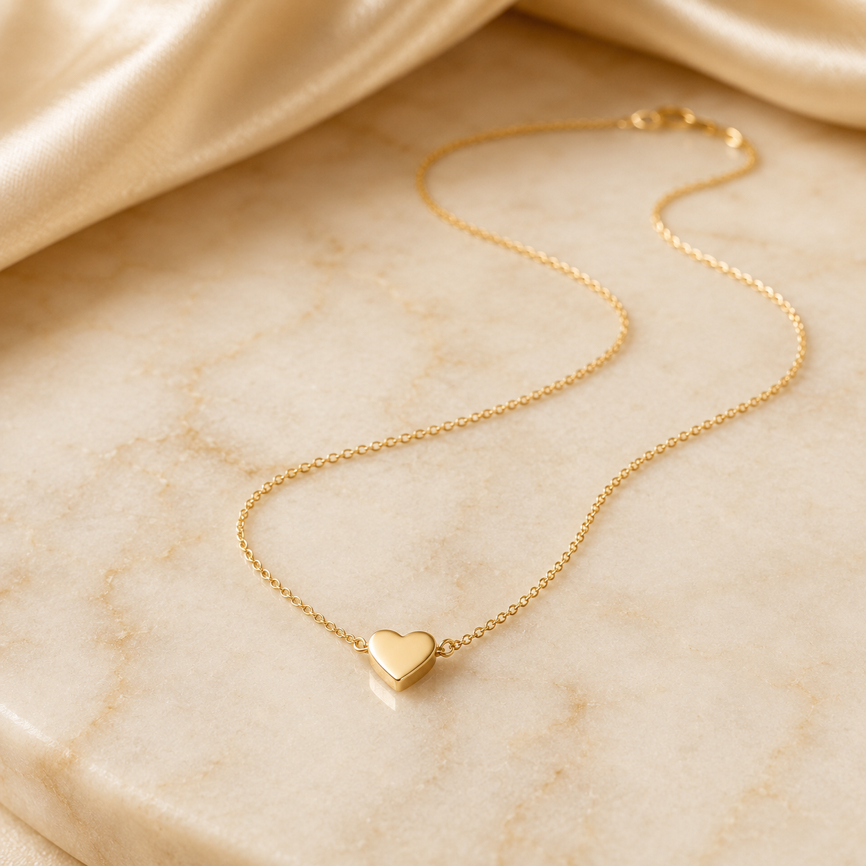 Elegant Heart Pendant Necklace for Women