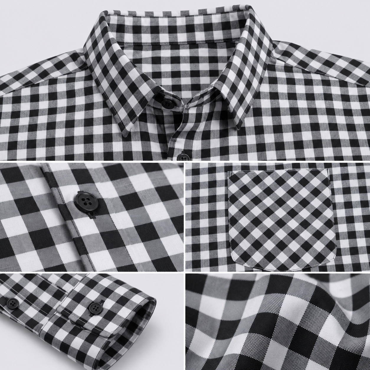 Frekman Stylish Cotton Blend Check Men's Shirt Pack of 1
