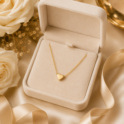 Elegant Heart Pendant Necklace for Women